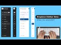 ASMR Programming - Responsive Sidebar Menu - No Talking