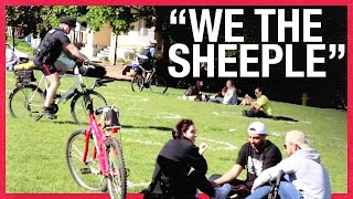 “Social distancing” circles in Trinity-Bellwoods Park have Torontonians acting like “trained seals”