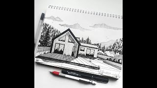Sketch like an architect quick and easy (tips + techniques)