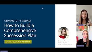 SIGMA Webinar (May 2024): How to Build a Comprehensive Succession Plan