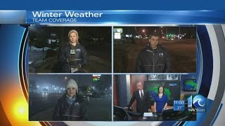 Team winter weather coverage, 2-25-15 @ 11pm