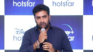 Actor Taraka Ratna Speech At 9 HOURS Web Series Launch on Disney+ Hotstar Originals | Vanitha TV