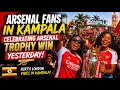       The Craziest Matchday Experience in Uganda! 🇺🇬🔥 #Arsenal #kampala #uganda #sub 