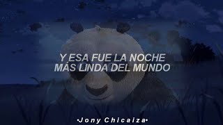 y esa fue la noche mas linda del mundo (Letra/Lyrics)