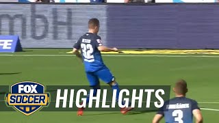 Dennis Geiger capitalizes for Hoffenheim | 2017-18 Bundesliga Highlights