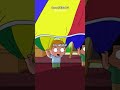 Stewie plays parachute😂 #shorts