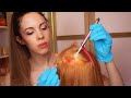ASMR | Scalp Check (With Bad Results) [Scratching, Searching,Treatment, Whispering, Brushing]