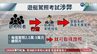 【台語新聞】航港局爆弊案 員工賣遊艇駕照喊5萬｜華視台語新聞 2021.03.12