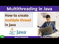 How to create multiple threads in java