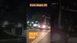 Andando numa noite quente - 23/01/2025 #calor #verão