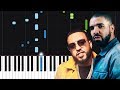 French Montana - No Stylist ft. Drake Piano Tutorial