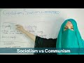 capitalism socialism and communism in urdu hindi difference between socialism and communism