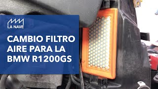 💰💰💰 ¡AHORRA DINERO! 🔧 Cambia el FILTRO DE AIRE....a la BMW R1200GS [EN SÓLO 10 MINUTOS]