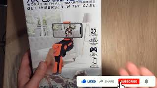 AR GAMING GUN APP REVIEW Augmented Reality game for Android and iPhone Aduro AR gun review Talkntech