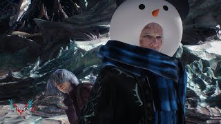 Snowman Vergil VS Dante - DMC5