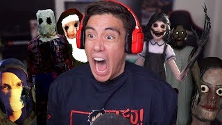 11 STRAIGHT MINUTES OF ME SCREAMING LIKE A JAPANESE SCHOOLGIRL | Jumpscare Montage