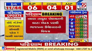 BJP candidate registers victory on Ghata seat of Vyara taluka panchayat | TV9News