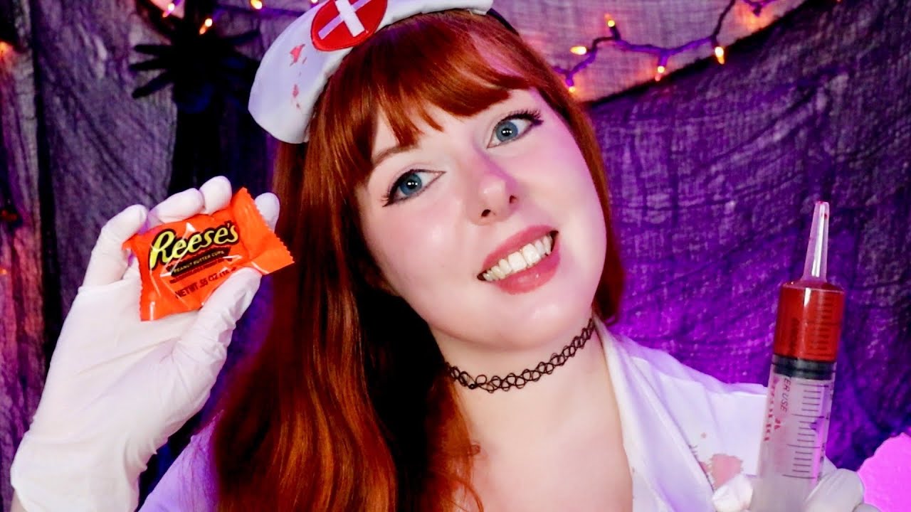 Asmr Scary But Flirty Nurse Comforts You Halloween Roleplay F4a