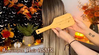 ASMR Relaxing Hair Brushing, Hair Play \u0026 Combing the UNDER LAYERS of the Hair with Hair Sectioning