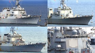 米ミサイル駆逐艦3隻 DDG76・105・69 相次いで横須賀に帰還