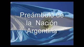 Preámbulo de la Constitución Argentina