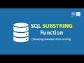 How to use the SQL Substring Function