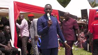 Hon. Joel Ssenyonyi made a heartwarming runyankore speech in Mitooma