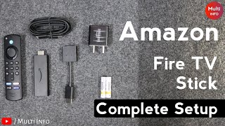 Fire TV Stick 3 Gen Setup | Unboxing And Review | Screen Mirroring Android TV Connect To Mobile