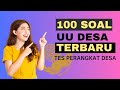 100 SOAL TES PERANGKAT DESA TENTANG PEMERINTAH DESA TERBARU