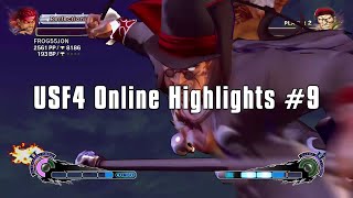 USF4 Online Highlights #9 (featuring UnderMostBeds, JustBlockOK, M1s7erjay and more)