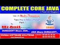 Core Java-Multi-Threading-How to Define a Thread? || Part 1
