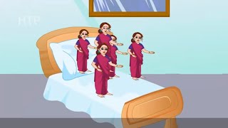 Five Strict Mommies Jumping On the Bed | Nursery Rhymes for Kids