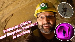 Angenehme Kühle unter Tage 😎 in den Schlossberghöhlen Homburg und Burgruine Hohenburg I Saarland