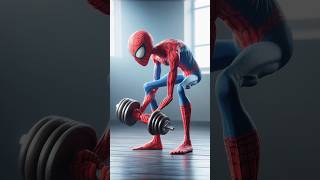 Skinny Spider-Man Goes from Laughing Stock to Gym Beast! #spiderman #shorts #brawlstars #mcu #marvel