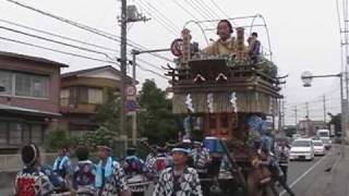 荒久区　曳き廻し（平成１８年本宿祭禮）