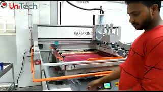 EASIPRINT M2 Series MOTORIZED VERTICAL LIFT Screen Printing Machine by UNITECH