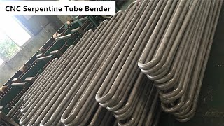 CNC Serpentine Tube Bender,heat exchanger tube bending machine