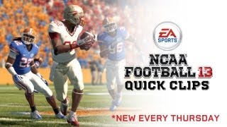 NEW NCAA Football 13 Gameplay Clips feat. Maryland \u0026 Michigan