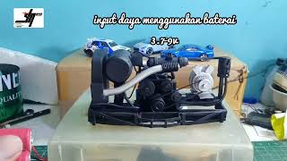 REPLIKA MESIN MINIATUR BUS