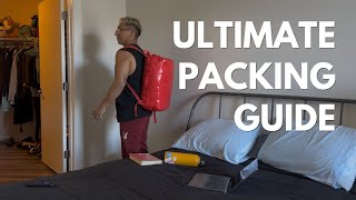 How to Pack for a Trip with Just a Backpack | Ultimate Packing Guide!