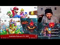 SUPER SAIYAN MARIO!! Super Mario 3D World + Bowser's Fury TRAILER REACTION REVIEW - Nintendo Switch