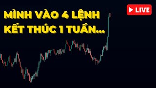 Nukida Live Trading | Mình Vào 4 Lệnh Cuối Tuần: Vàng, Bitcoin, USDJPY