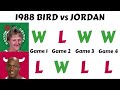 The Best Larry Bird vs Michael Jordan Story Ever Told