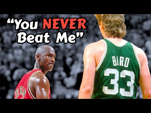 Michael Jordan And Larry Bird