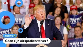 Boze reacties op toespraak van president Trump