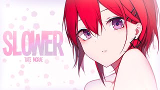 「Nightcore」→ Tate McRae - slower (Lyrics)