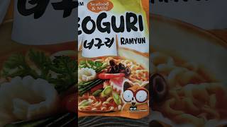 Neoguri Ramyun so cute 😍 #food#neoguriramen#ramyun#ramen#instantnoodles#neoguri#seafood#cute#рамэн