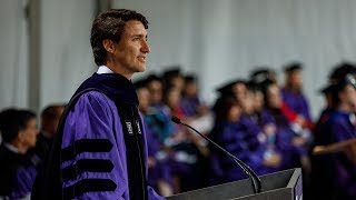 Discours de collation des grades du PM Trudeau devant des diplômés de l’Université de New York