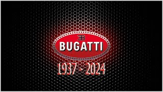 Bugatti 4k (1937 - 2024) | Evolution | Chiron | History | divo | veyron |