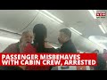 SpiceJet Viral Video | Passenger 'Inappropriately' Touches Female Crew Member, Arrested